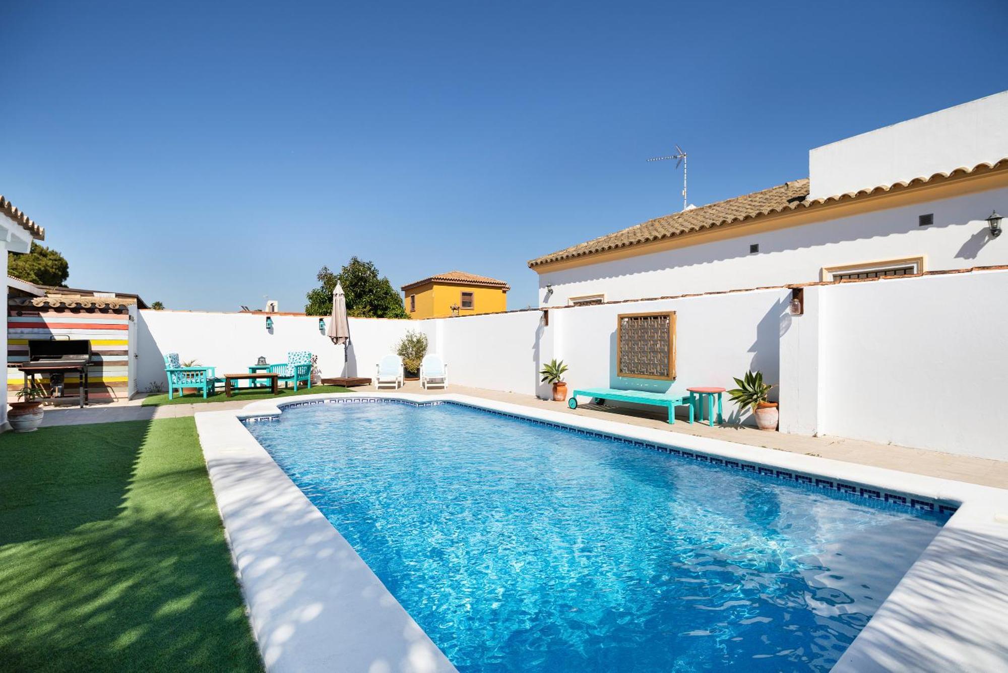 Casa Las Golondrinas-Solo Familias Chiclana de la Frontera Eksteriør billede